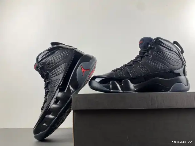 MaikeSneakers Bred 9 302370-014 Retro Patent Air Jordan 0606
